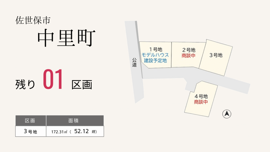 佐世保市中里地区土地情報
