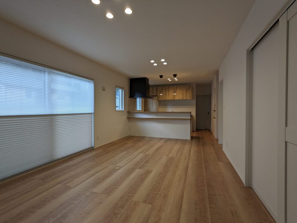 LDKは18.9帖で丁度良い広さ。